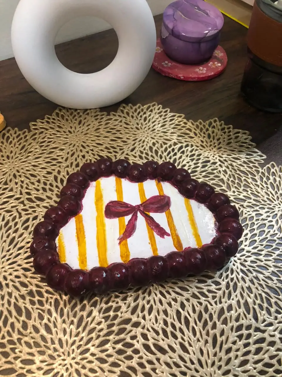 Cherry Glaze Tray